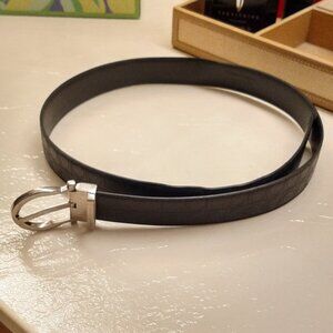 Salvatore Ferragamo Genuine Italian Leather Dress Pant Belt